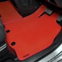 Коврики текстильные на Honda Stepwgn V пр.руль (2015->)
