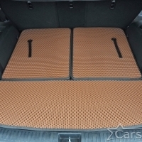 Коврики текстильные на Hyundai Santa Fe IV 3 ряда (2018-2020)