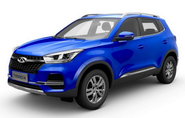 Двухслойные коврики EVA для Chery Tiggo 4 рестайл (2018->) 